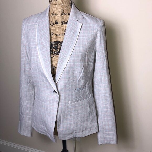 ECRU SUIT FITTED Jacket - Picture 1 of 8